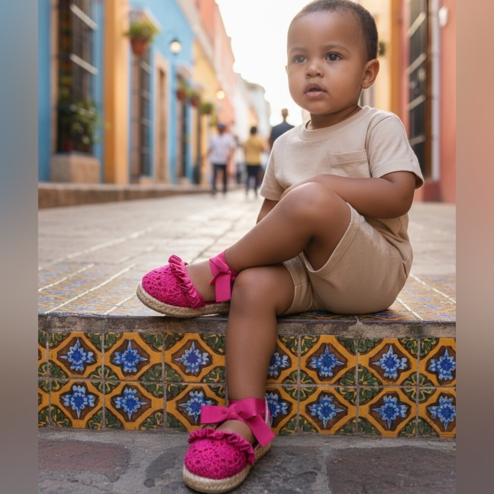 Pink Koala Kids Shoes Size 5